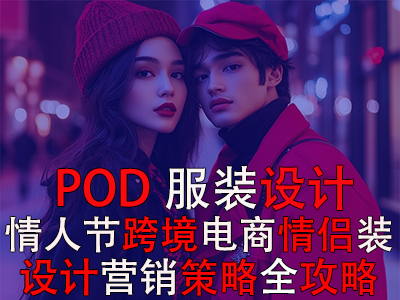 POD服裝設(shè)計(jì)：情人節(jié)跨境電商情侶裝設(shè)計(jì)營(yíng)銷策略全攻略
