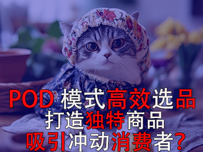 如何利用POD模式高效選品，打造獨(dú)特商品吸引沖動(dòng)消費(fèi)者？