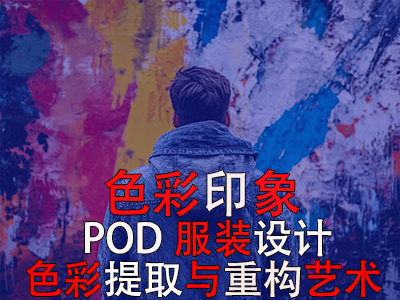 色彩印象：POD服裝設(shè)計(jì)中的色彩提取與重構(gòu)藝術(shù)