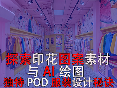 探索印花圖案素材與AI繪圖：打造獨(dú)特POD服裝設(shè)計的秘訣