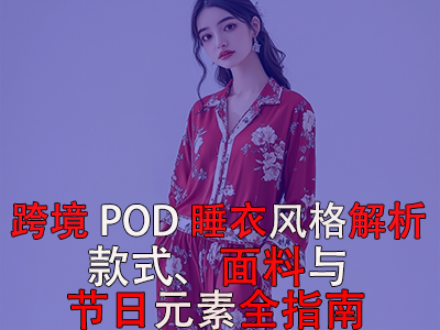 跨境POD睡衣風格解析：款式、面料與節(jié)日元素全指南