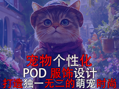 寵物個性化POD服飾設計：打造獨一無二的萌寵時尚
