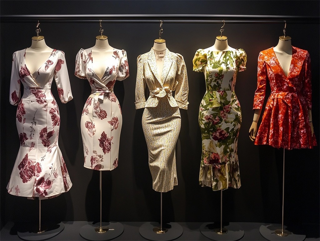 2024年女裝連衣裙印花趨勢：波希米亞風(fēng)、花卉圖案與全幅設(shè)計引領(lǐng)潮流